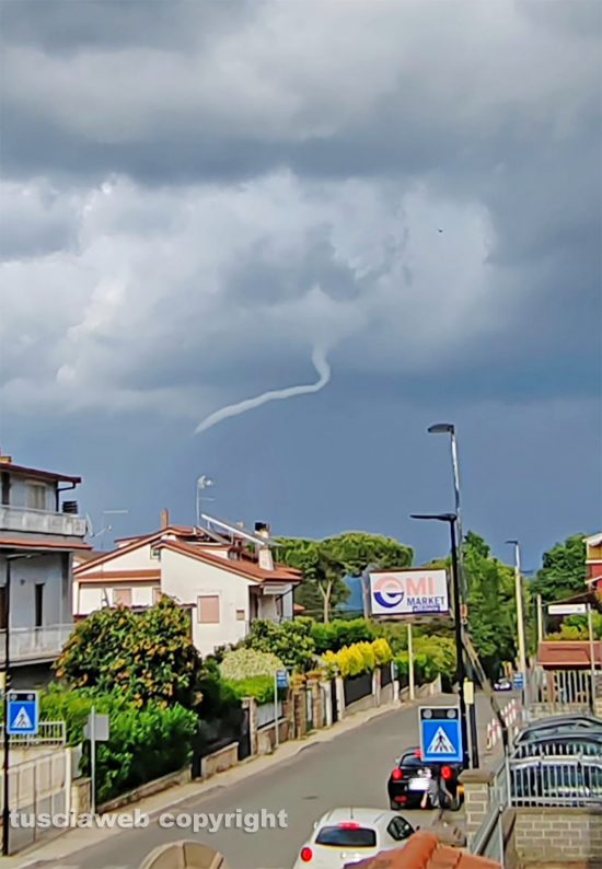 Gallese - Tromba d'aria