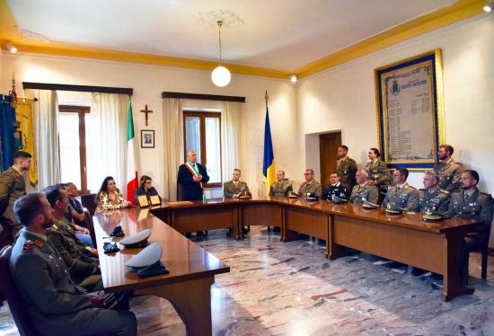 Monte Romano - Il conferimento della cittadinanza onoraria all'80esimo Reggimento Roma