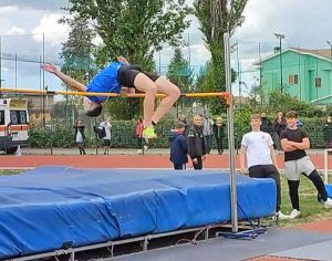 Andrea Spiti in allenamento