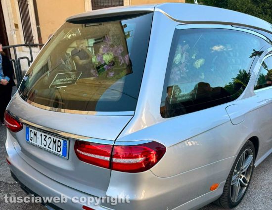 Narni - I funerali di Luisella Pallozzi