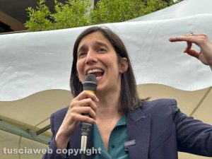 Elly Schlein a Civita Castellana