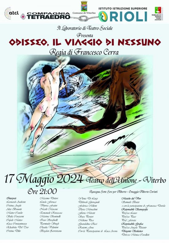 “Odisseo” del laboratorio di teatro sociale dell'Orioli in scena al teatro dell’Unione