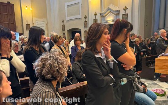 Narni - I funerali di Luisella Pallozzi
