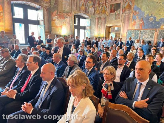 Viterbo - L'incontro con Antonio Tajani