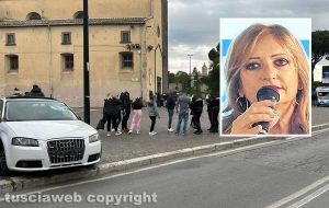 Maxirissa al Sacrario - Nel riquadro: Silvia Somigli