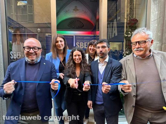 Viterbo - Antonella Sberna - Inaugurazione comitato elettorale per le Europee