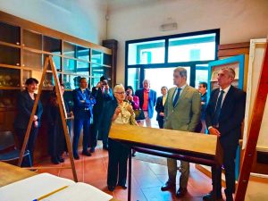 L'ambasciatore del Brasile Renato Mosca a Farnese 