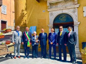 L'ambasciatore del Brasile Renato Mosca a Farnese 