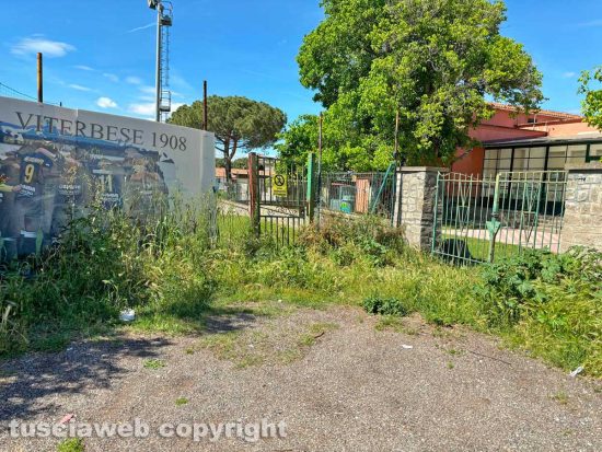 Viterbo - Il campo sintetico Vincenzo Rossi al Pilastro