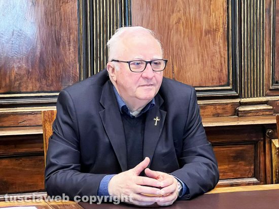 Viterbo - Conferenza stampa per la Festa del Santissimo Salvatore - Don Mario Brizi