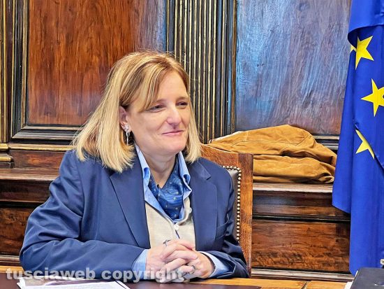 Viterbo - Conferenza stampa per la Festa del Santissimo Salvatore - Alessandra Cortese
