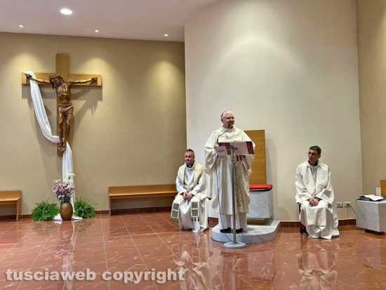 Viterbo - Disinnesco bomba - La messa a Villanova