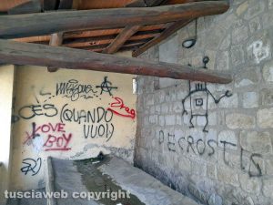 Viterbo - Il lavatoio a Pianoscarano