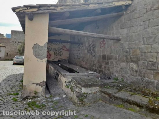 Viterbo - Il lavatoio a Pianoscarano