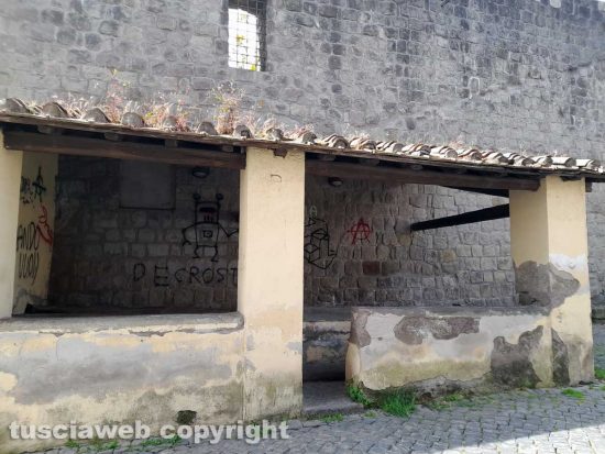 Viterbo - Il lavatoio a Pianoscarano