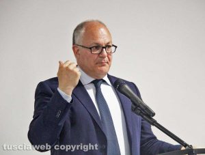 Civitavecchia - Il sindaco di Roma Roberto Gualtieri