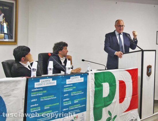 Civitavecchia - Il sindaco di Roma Roberto Gualtieri