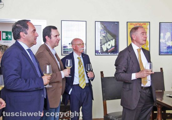 Civitavecchia - Il ministro Adolfo Urso visita la Molinari