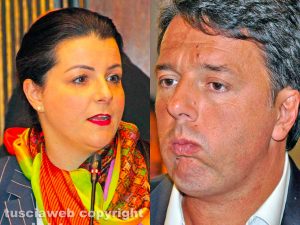 Chiara Frontini e Matteo Renzi
