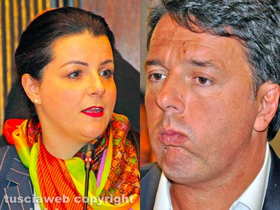 Chiara Frontini e Matteo Renzi