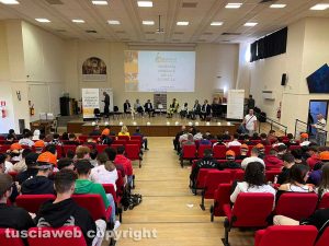 Viterbo - L'incontro sulla sicurezza al Da Vinci
