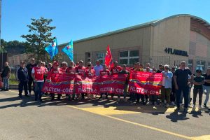 Civita Castellana - Lo sciopero dei lavoratori del distretto ceramico