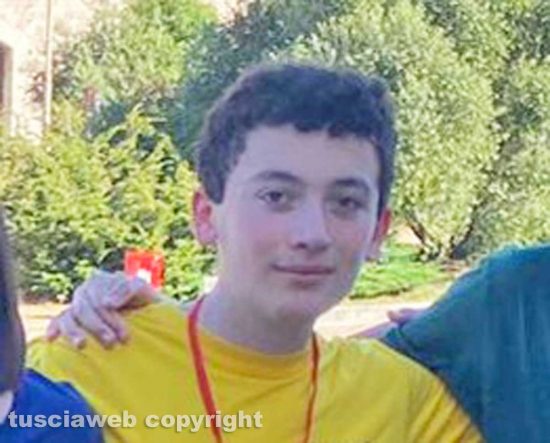 Viterbo - Lo studente Mario Celentano