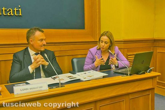 Roma - Luigi Serafini ed Enrica Cotarella