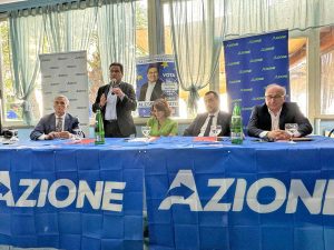 Montefiascone - Alessio D'Amato (Azione) nella Tuscia per le europee