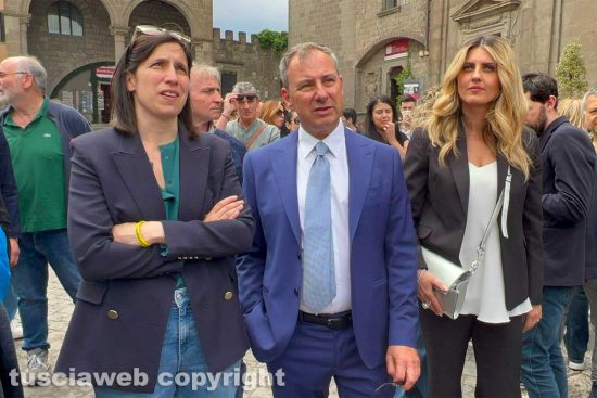 Elly Schlein a Viterbo