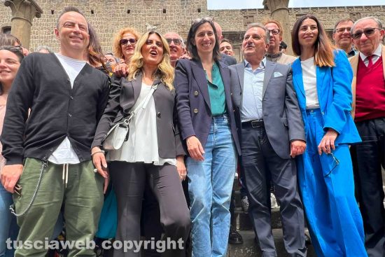 Elly Schlein a Viterbo