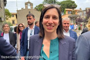 Elly Schlein a Viterbo
