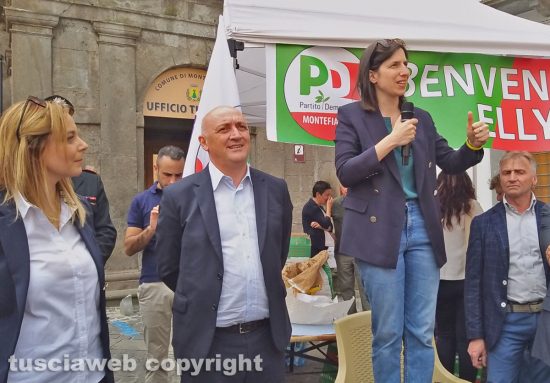 Elly Schlein a Montefiascone