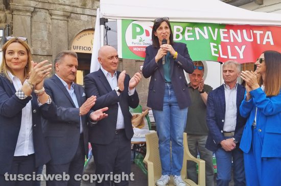 Elly Schlein a Montefiascone