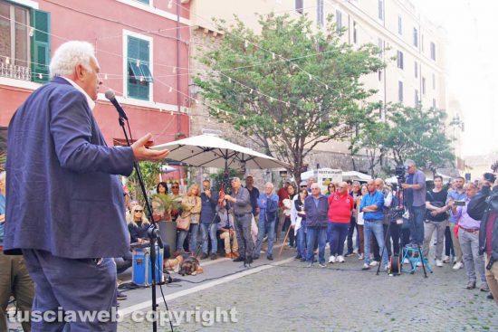 Michele Santoro a Civitavecchia