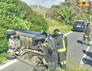 Santa Marinella - L'incidente su via Aurelia