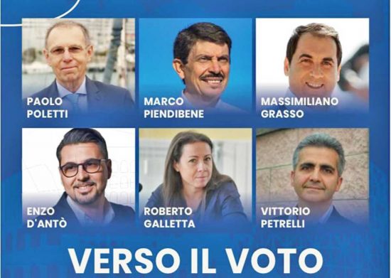 Civitavecchia - La locandina di confcommercio sul confronto tra candidati sindaco