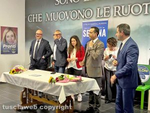 Civita Castellana - Inaugurata la sede elettorale di Antonella Sberna per le elezioni europee