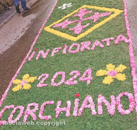 L'infiorata a Corchiano