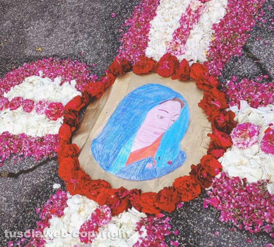 L'infiorata a Corchiano