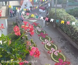 L'infiorata a Corchiano