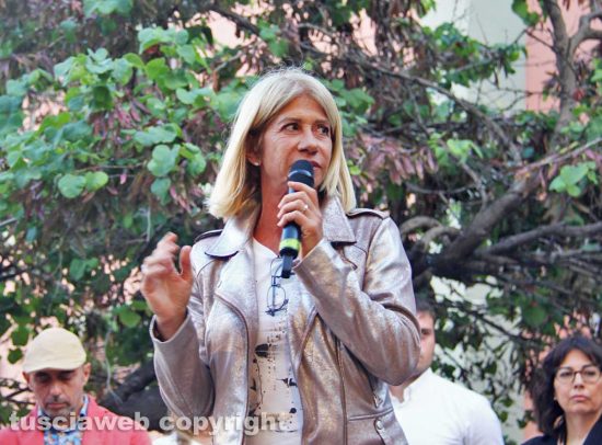 Carolina Morace a Civitavecchia