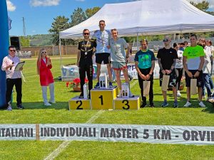 Sport - Orvieto - Campionato italiano 5km su strada - At Running sul podio