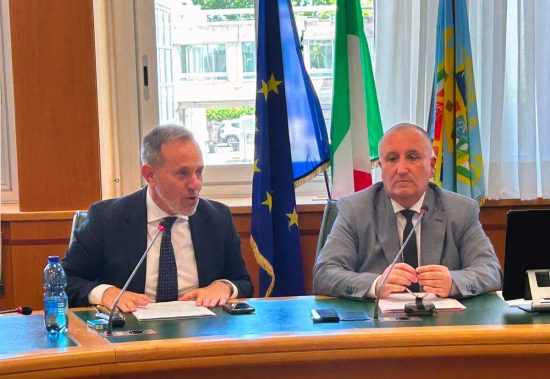 Giancarlo Righini e Giulio Zelli
