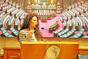 Roma - Antonella Sberna in Senato
