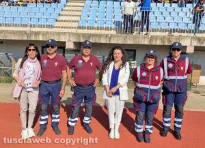 Viterbo - Chiara Frontini e Patrizia Notaristefano all’inaugurazione del festival del volontariato