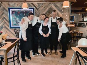 Un momento di “In Cantiere con Gea – Il pranzo è servito!”