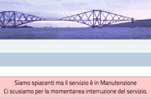 Viterbo - Il sistema del comune fuori servizio