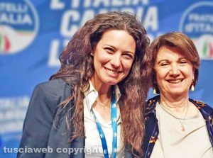 Antonella Sberna e la ministra Eugenia Roccella