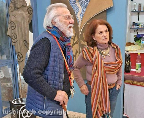 Capranica - Inaugurato lo studio d'arte di Emma Fausti